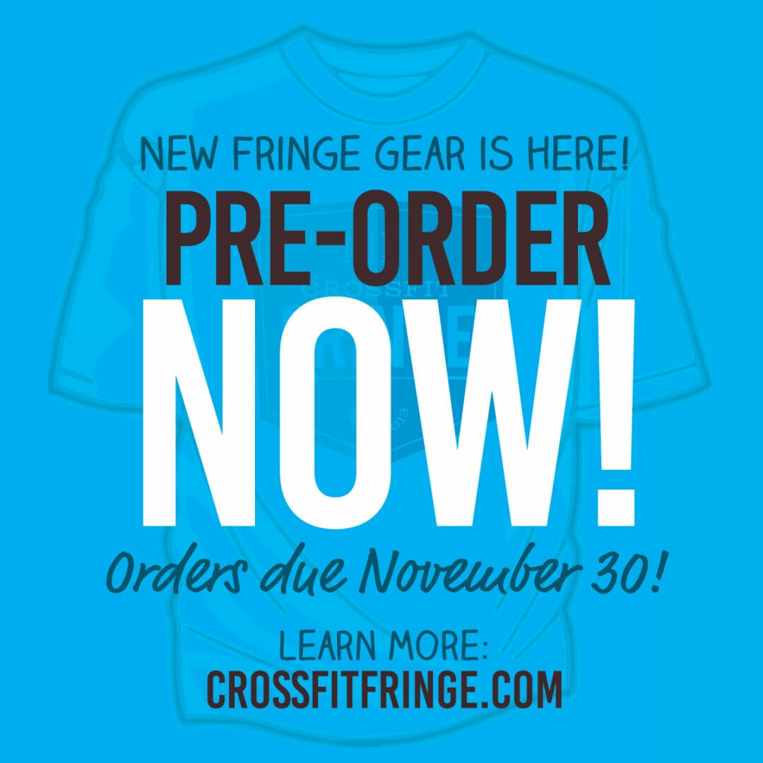 CrossFit Fringe Gear Pre-order