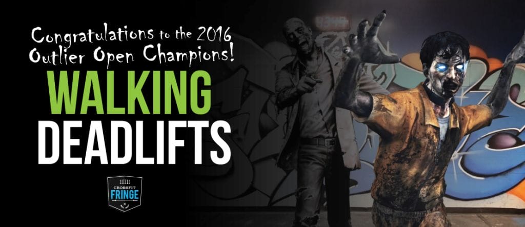 2016 Outlier Open Champions: Walking Deadlifts - CrossFit Fringe - Columbia MO