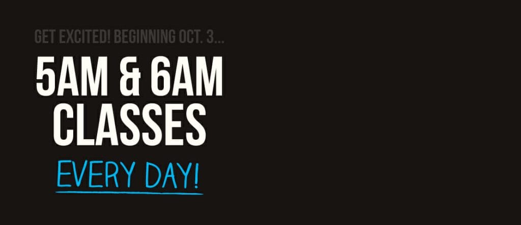 5am/6am classes every day beginning October 3 - CrossFit Fringe - Columbia MO