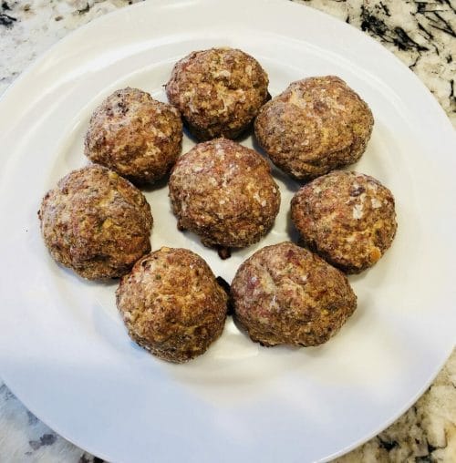 Baked Meatballs CrossFit Fringe